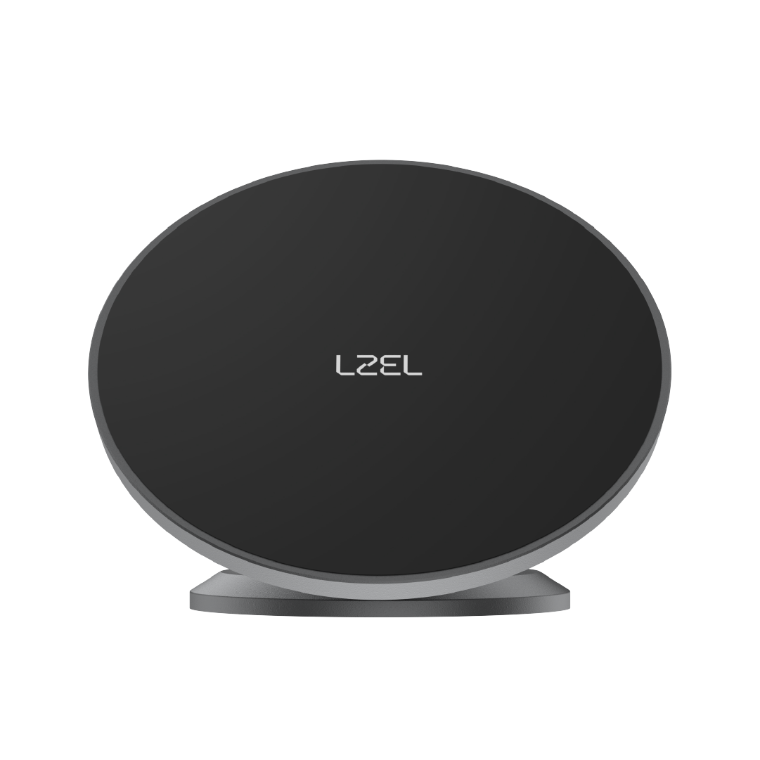 LZEL 360° Magnetic Suction Phone Holder Ultra-Strong Magnetic Grip - Compact &amp; Stable Design - Black
