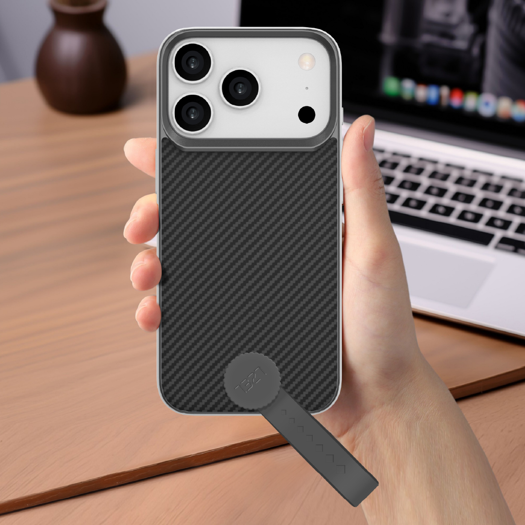 LZEL Back Cover With Magsafe For IPhone 17 Pro Max - Black