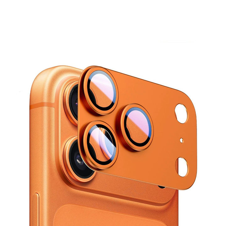 Anank All-in-one Camera Guard For iPhone 17 Pro - Cosmic Orange