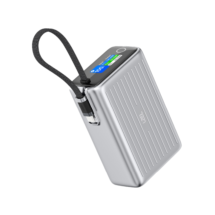 LZEL Neurode Sync 25000Mah Pd3.0 & Qc3.0|100W|Built-In-Usb-C Cable Pd Power Bank
