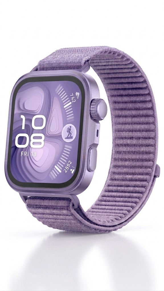 No Gap Nylon Straps Compatible with Huawei Watch Fit 4 Pro Strap, Braided Wristbands Compatible with Huawei Watch Fit 3/4 Band