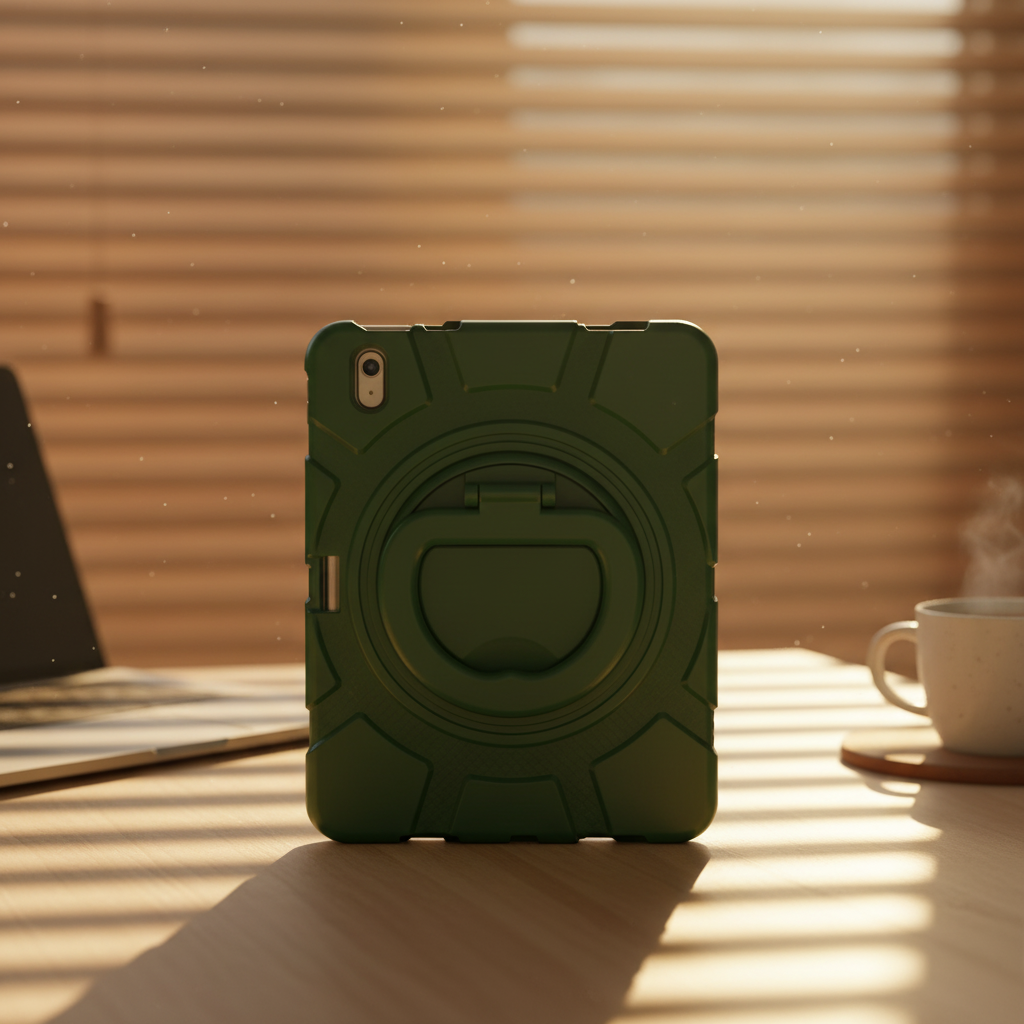 Asli Global Smartix Armor Shockproof Case for iPad 10th & 11th Generation (10.9" & 11") - Green