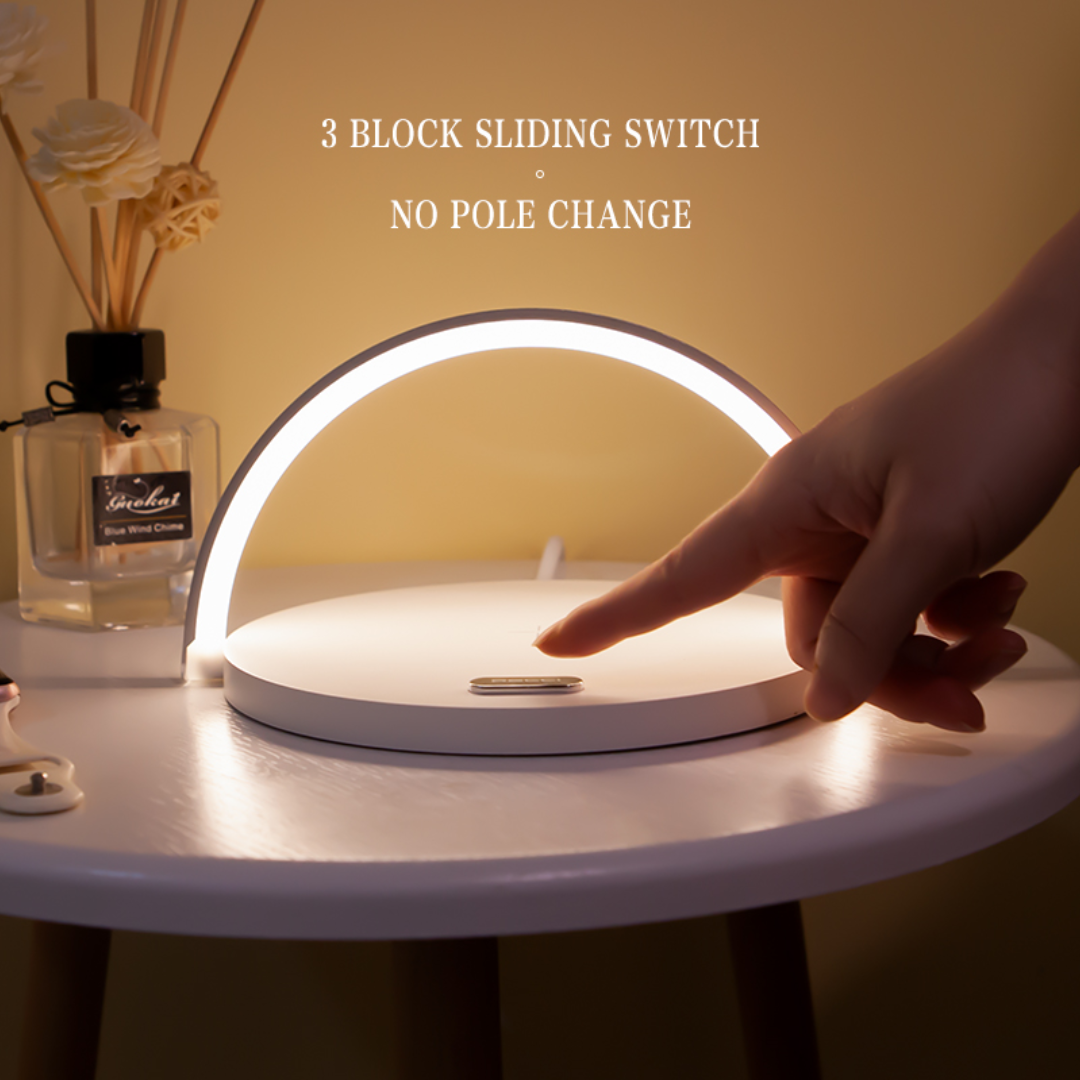 Recci 4-in-1 Wireless Charger Stand with LED Flashlight