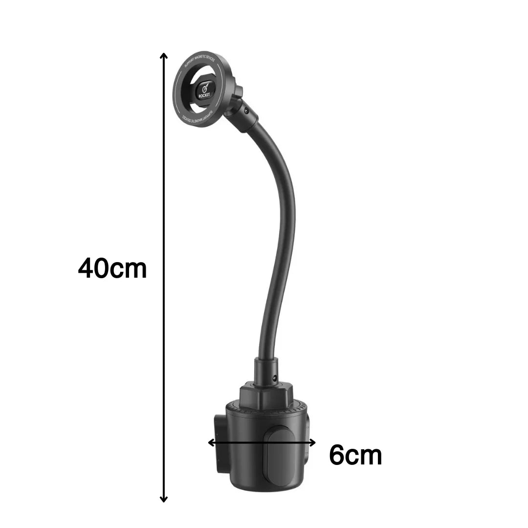 Magsafe Magnetic Adjustable Car Cup Phone Holder -C46