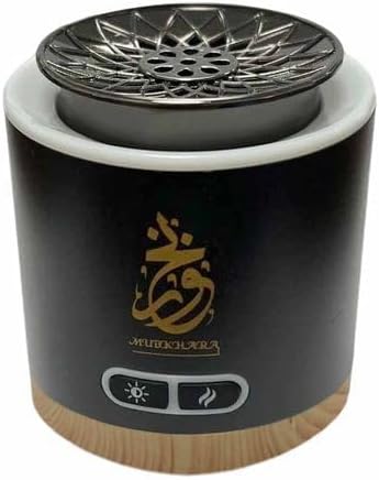 Smart Electric Bakhoor Car Diffuser & Purifier with Ambient Light