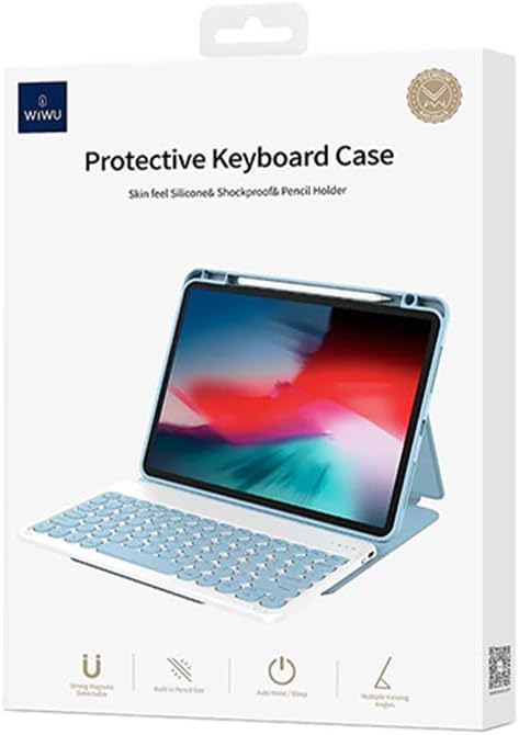 WIWU Protective Keyboard Case For iPad 10.2"/10.5'' - Blue
