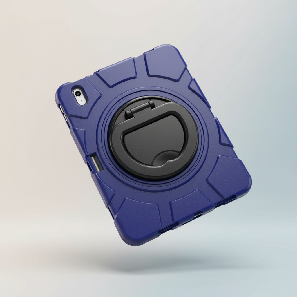 Asli Global Smartix Armor Shockproof Case for iPad 10th & 11th Generation (10.9" & 11") - Blue/Black