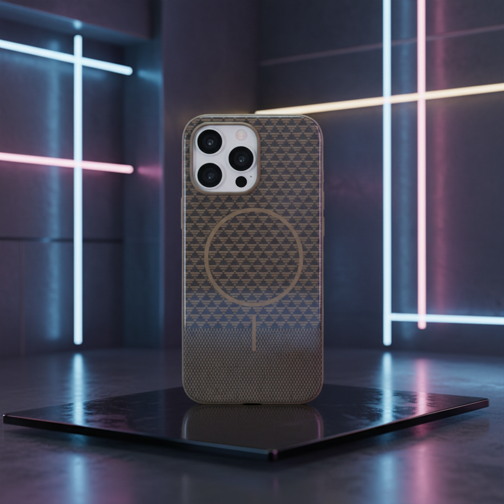 LZEL Magcarbon Splice Case for iPhone 16 Pro