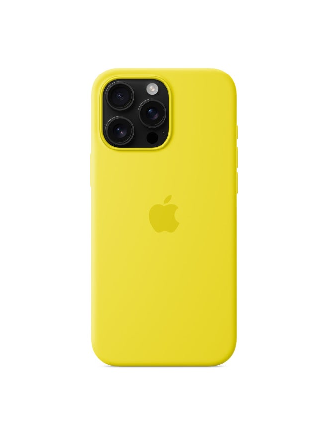 APPLE-iPhone 16 Pro Max Back Cover Silicone MagSafe - Star Fruit