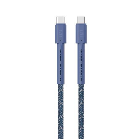 LZEL Celeris Charge CXC Braided USB-C to USB-C Cable, 480Mbps, 240W Max, 2m
