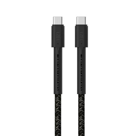 LZEL Celeris Charge CXC Braided USB-C to USB-C Cable, 480Mbps, 240W, 1m