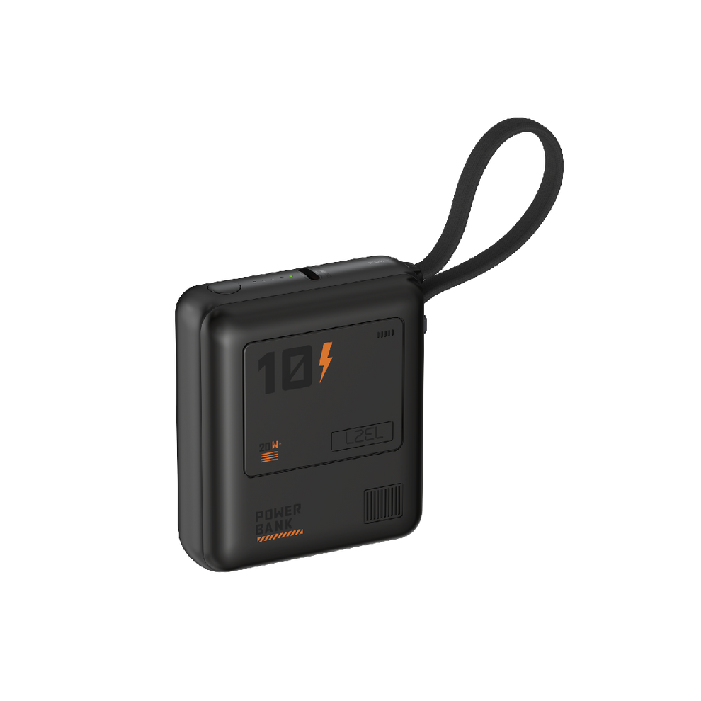LZEL Zenoflex Surge10 10000Mah 20W Max Pd Power Bank Supports Type-C - Black