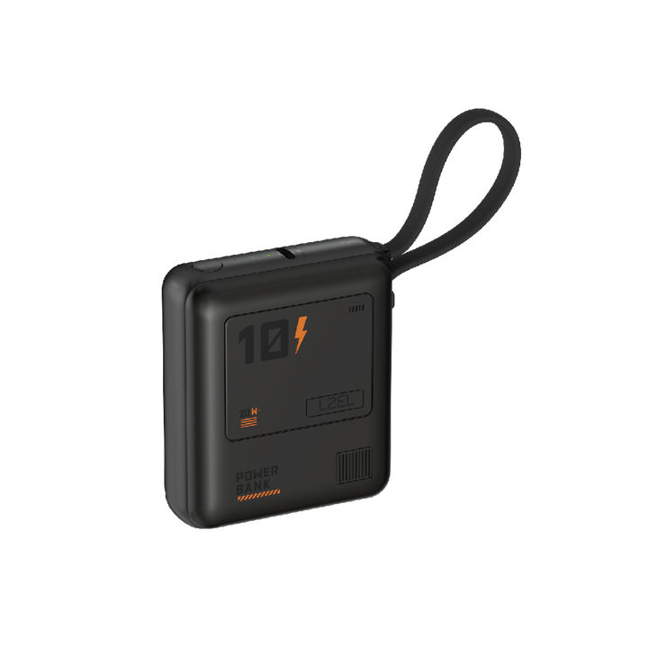 LZEL Zenoflex Surge10 10000Mah 20W Max Pd Power Bank Supports Type-C - Black