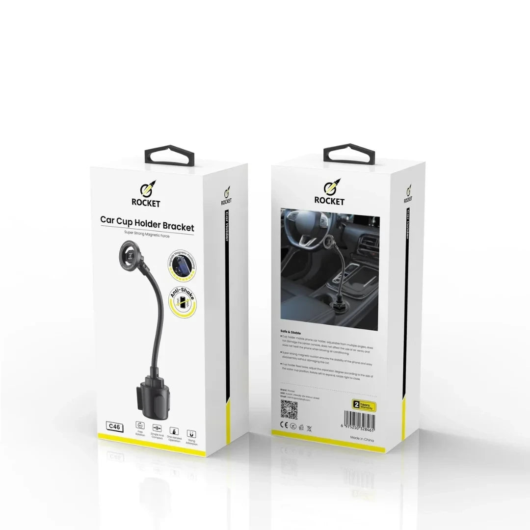 Magsafe Magnetic Adjustable Car Cup Phone Holder -C46