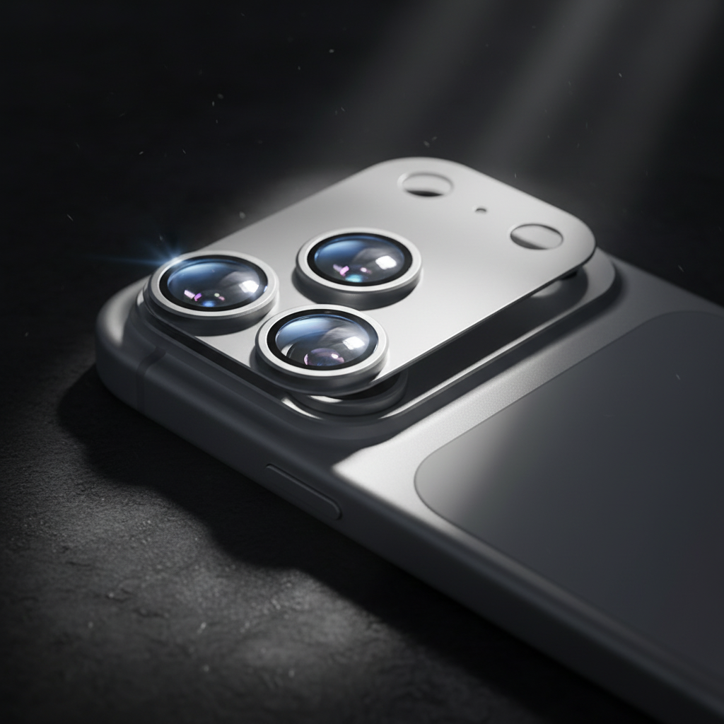 Anank All-in-one Camera Guard For iPhone 17 Pro Max - Silver