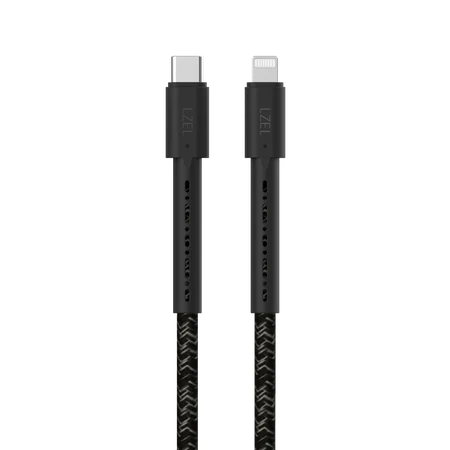 LZEL Celeris Charge CXL Braided USB-C to Lightning Cable, 480Mbps, 60W Max, 1 Meter