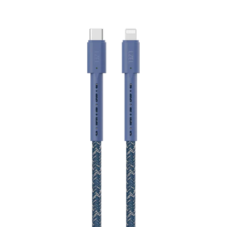 LZEL Celeris Charge CXL Braided USB-C to Lightning Cable, 480Mbps, 60W Max, 1 Meter