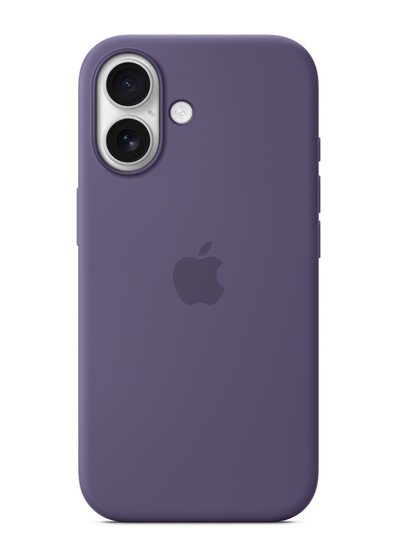 APPLE-iPhone 17 Silicone Back Cover with MagSafe – Purple Fog