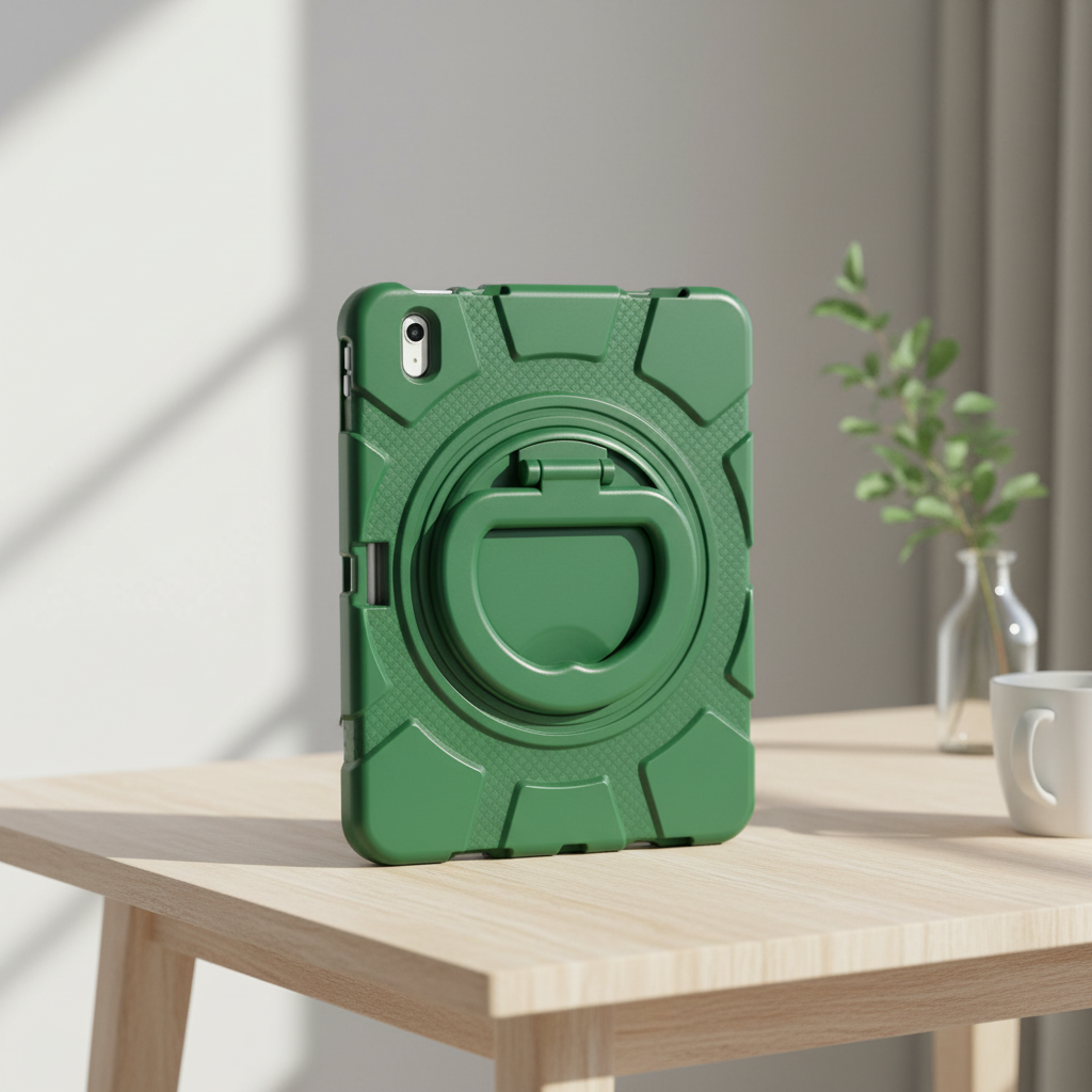 Asli Global Smartix Armor Shockproof Case for iPad 10th & 11th Generation (10.9" & 11") - Green