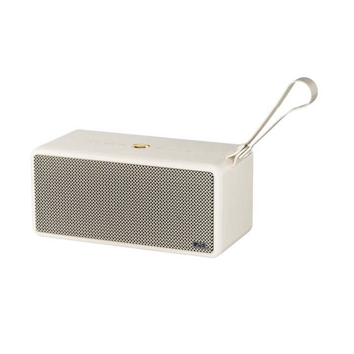 LZEL Aquilasonus Xs Premium Wireless Speaker With Deep Bass Bluetooth 5.4 - Fast Charging - 4000mah Battery | Beige