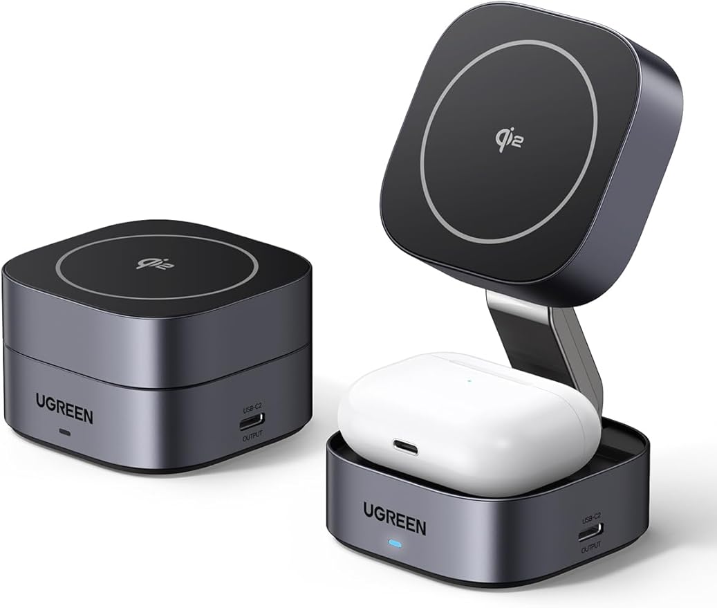 UGREEN 2-in-1 Magnetic Wireless Charger35316