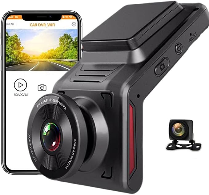 Dual Dash Cam 4G LTE Front and Rear Cam for Cars 1080P Car Camera Driving Recorder