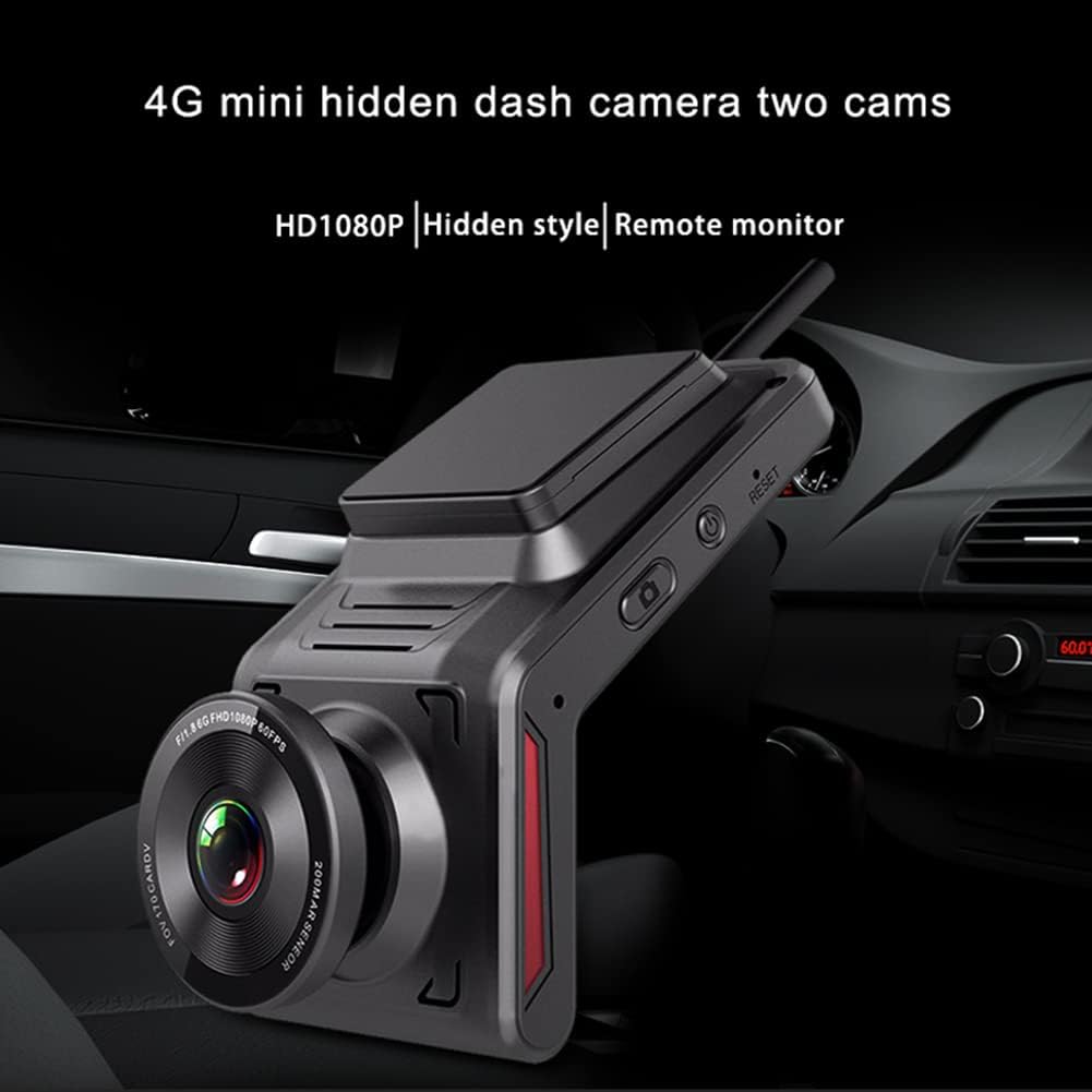 Dual Dash Cam 4G LTE Front and Rear Cam for Cars 1080P Car Camera Driving Recorder