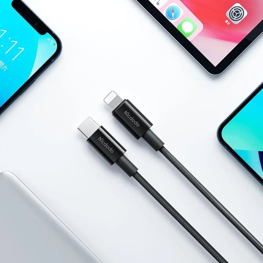 MCDODO -TYPE C TO LIGHTNING NYLON CABLE-36W 1.2M