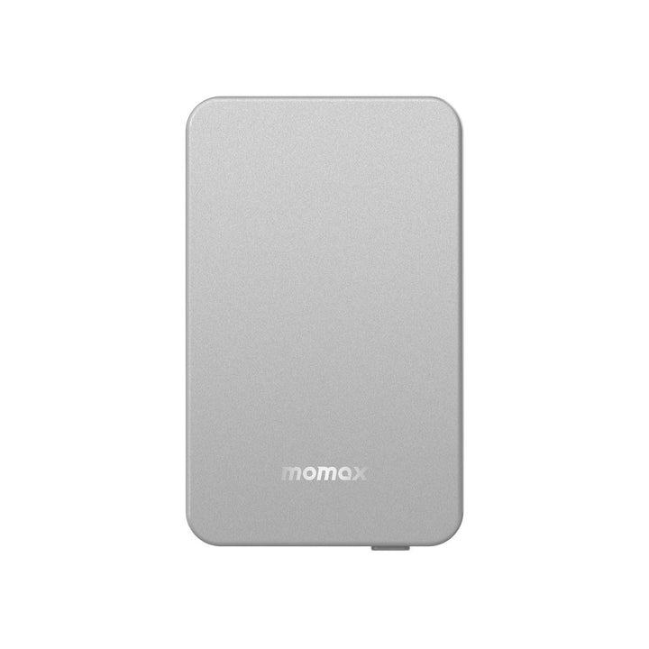 Momax Q.mag Power6 5000 Magnetic Wireless Battery Pack - Silver