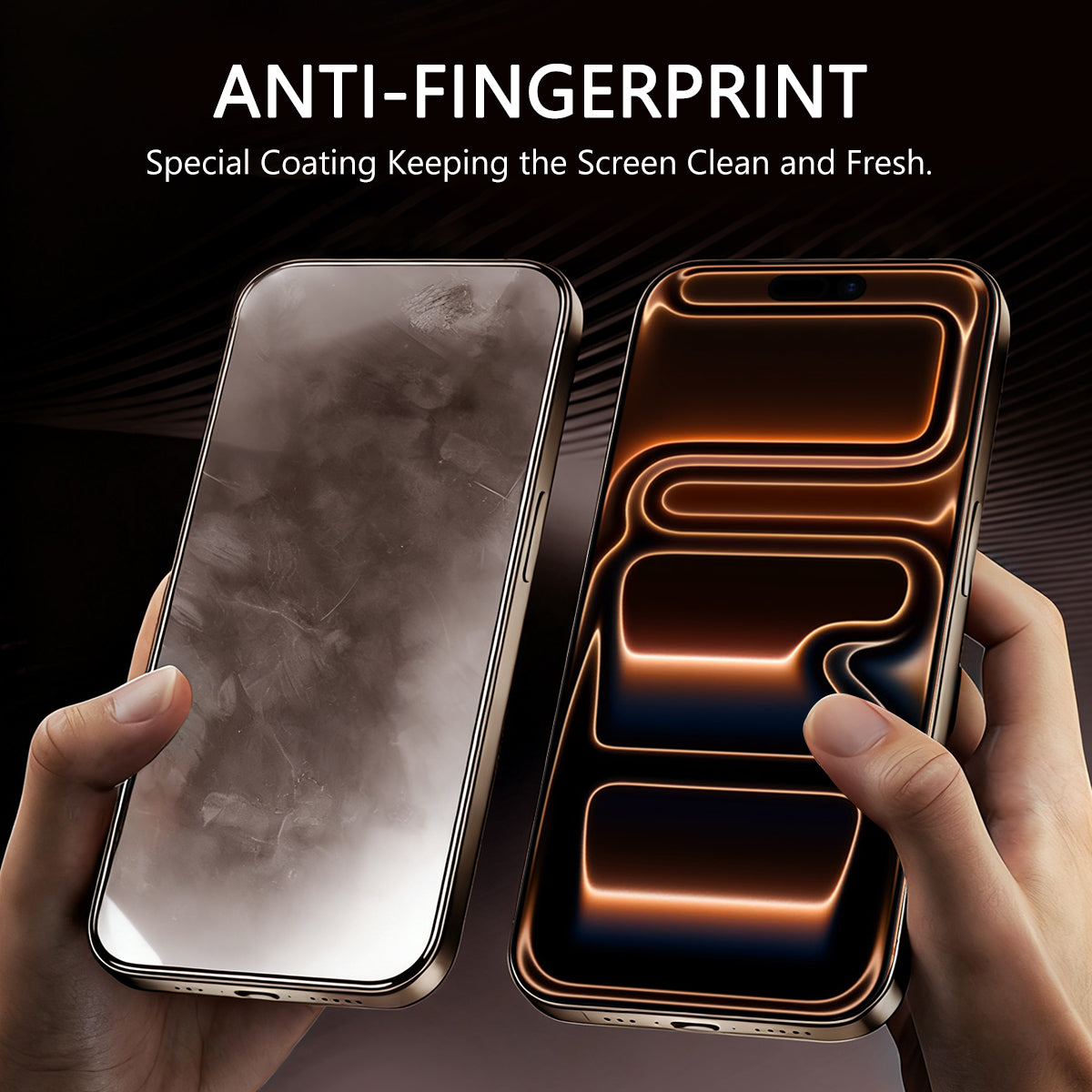 Asli Global E-Touch Shield Premium Glass With Applicator for iPhone Air - Clear