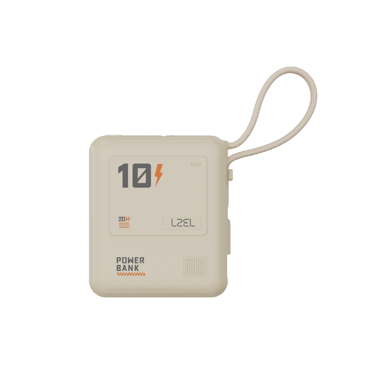 LZEL Zenoflex Surge10 10000Mah 20W Max Pd Power Bank Supports Type-C