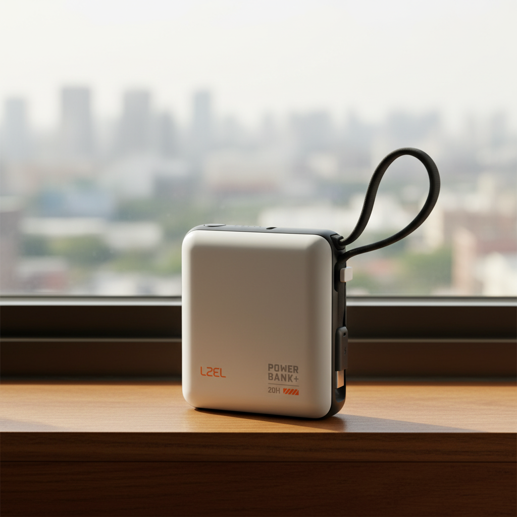 LZEL ZenoFlex Volt Mini 10000mAh PD Power Bank – 20W Output / 18W Input