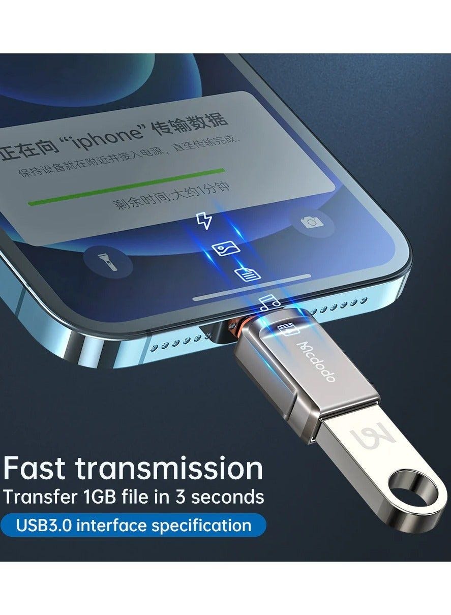 MCDODO-OTG-ADAPTER LIGHTNING TO USB