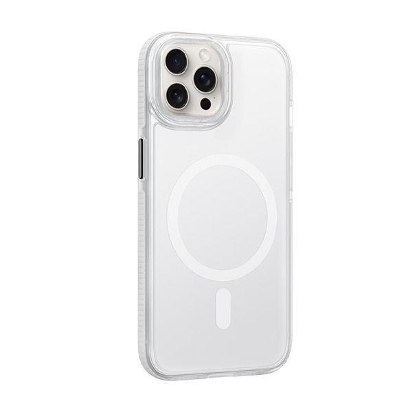 Hoco iPhone 15 Pro Max Drop Proof Magnetic Case White