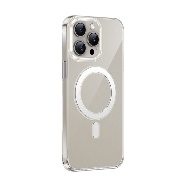 Hoco High iPhone 15 Pro Clear Magnetic Case Clear | 606561