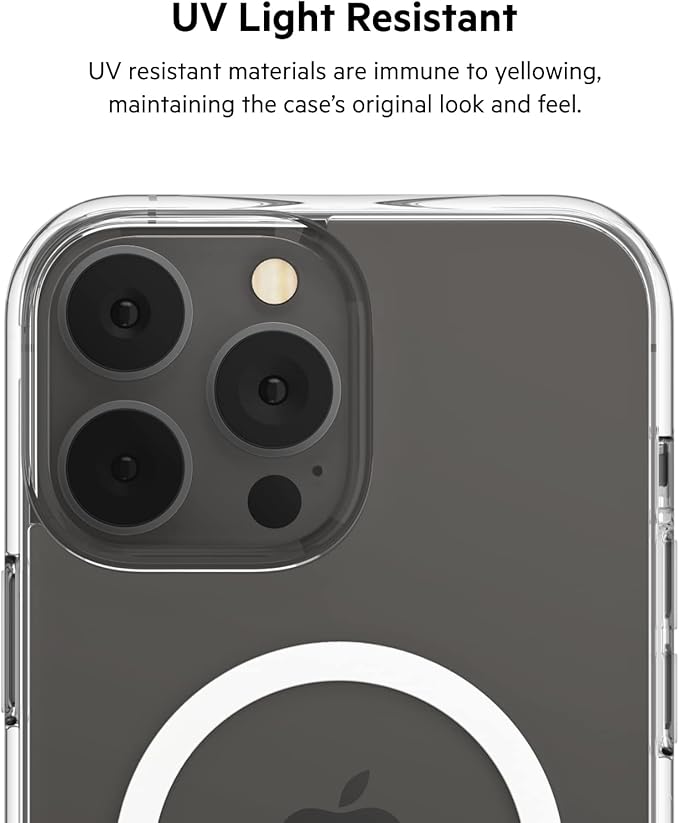ZGA Protective Case With Magsafe For iPhone 15 Pro Max | White