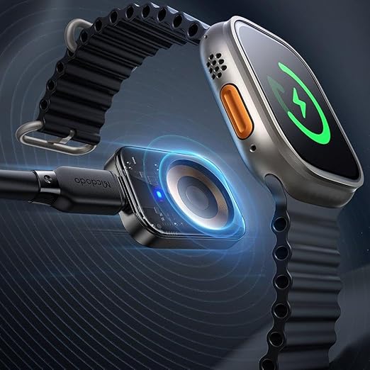 MCDODO APPLE WATCH WIRELESS CHARGER BLACK