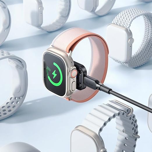 MCDODO APPLE WATCH WIRELESS CHARGER BLACK