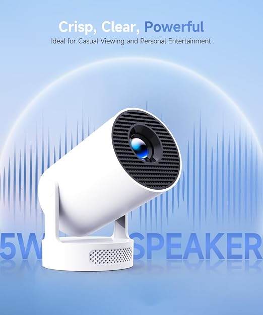 Magcubic HY200pro+ Video Projector, Mini Portable 4K Projector Film Projector