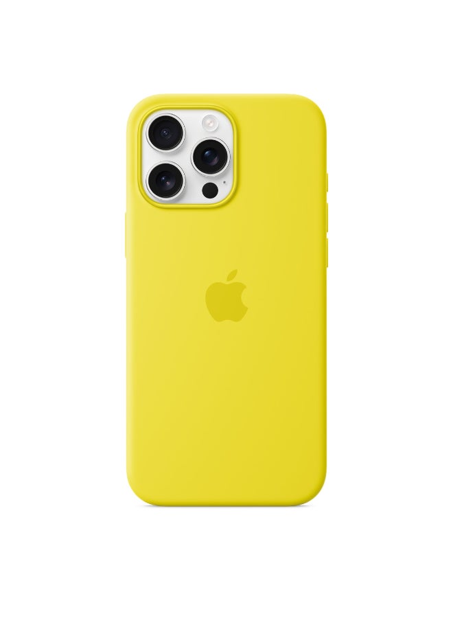 APPLE-iPhone 16 Pro Max Back Cover Silicone MagSafe - Star Fruit