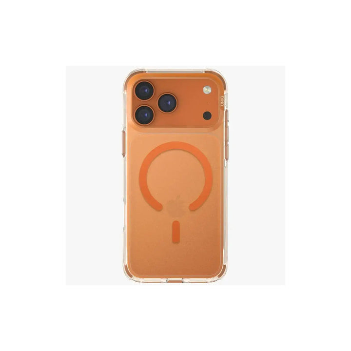 Uniq Hybrid Clearvue Classic MagSafe Case for iPhone 17 Pro - Orange