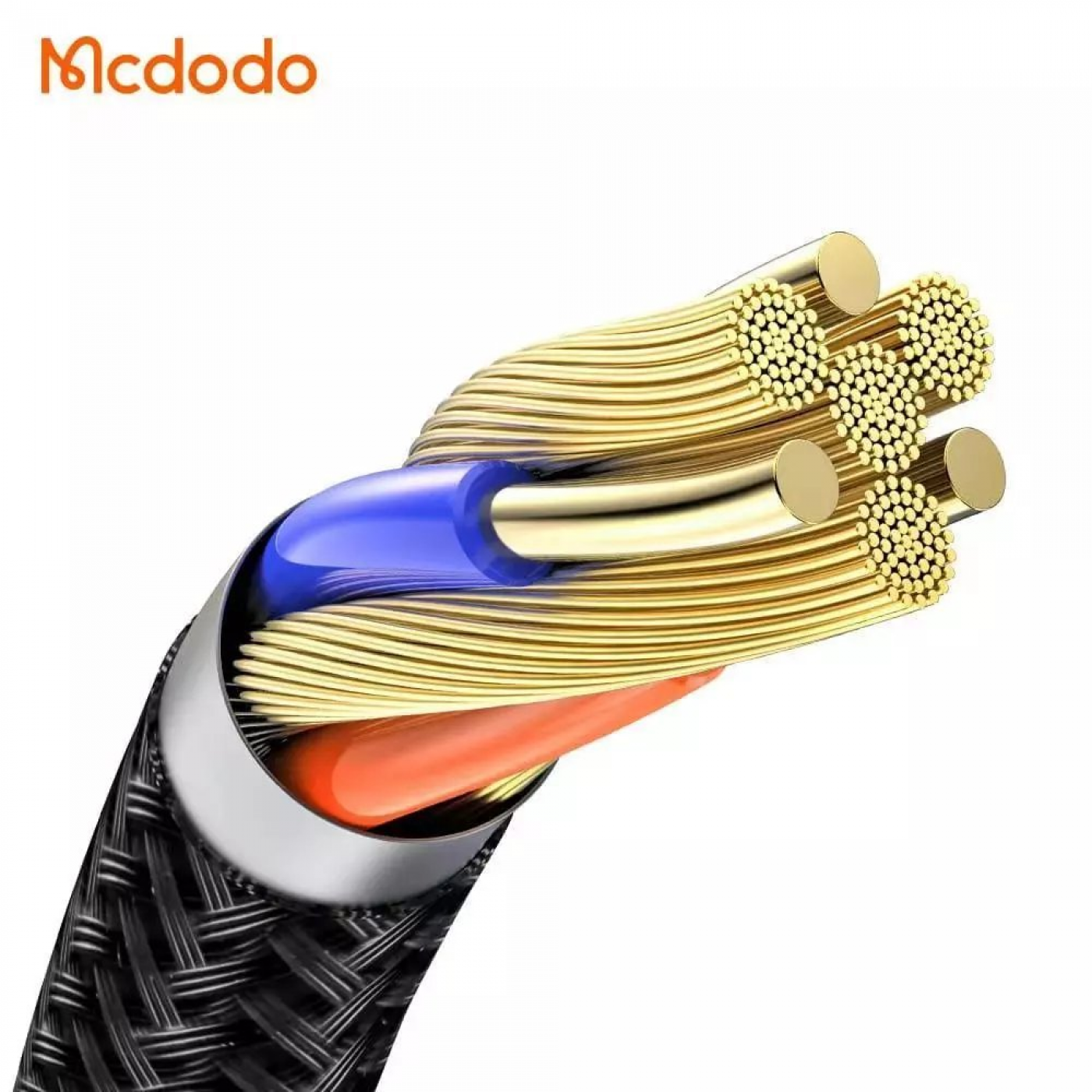 MCDODO - AUTO POWER OFF PD TYPE C TO LIGHTNING NYLON CABLE-36W 1.2M