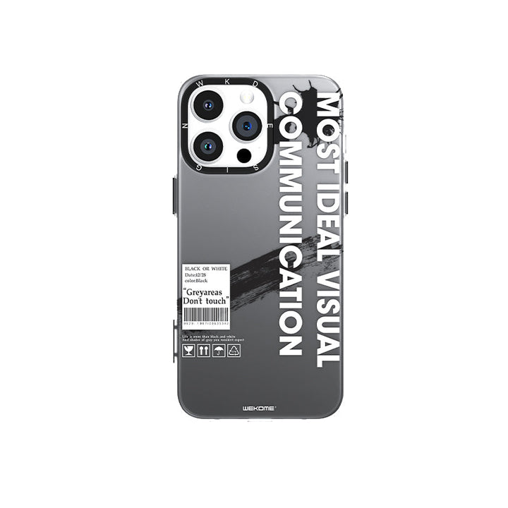 Wekome iPhone 15 Pro Max Design Case - Black