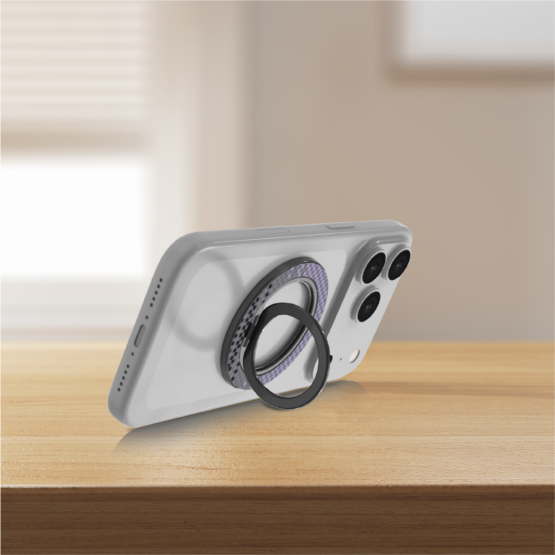 LZEL Magsafe 360 Kickstand Ring For iPhone - Gray