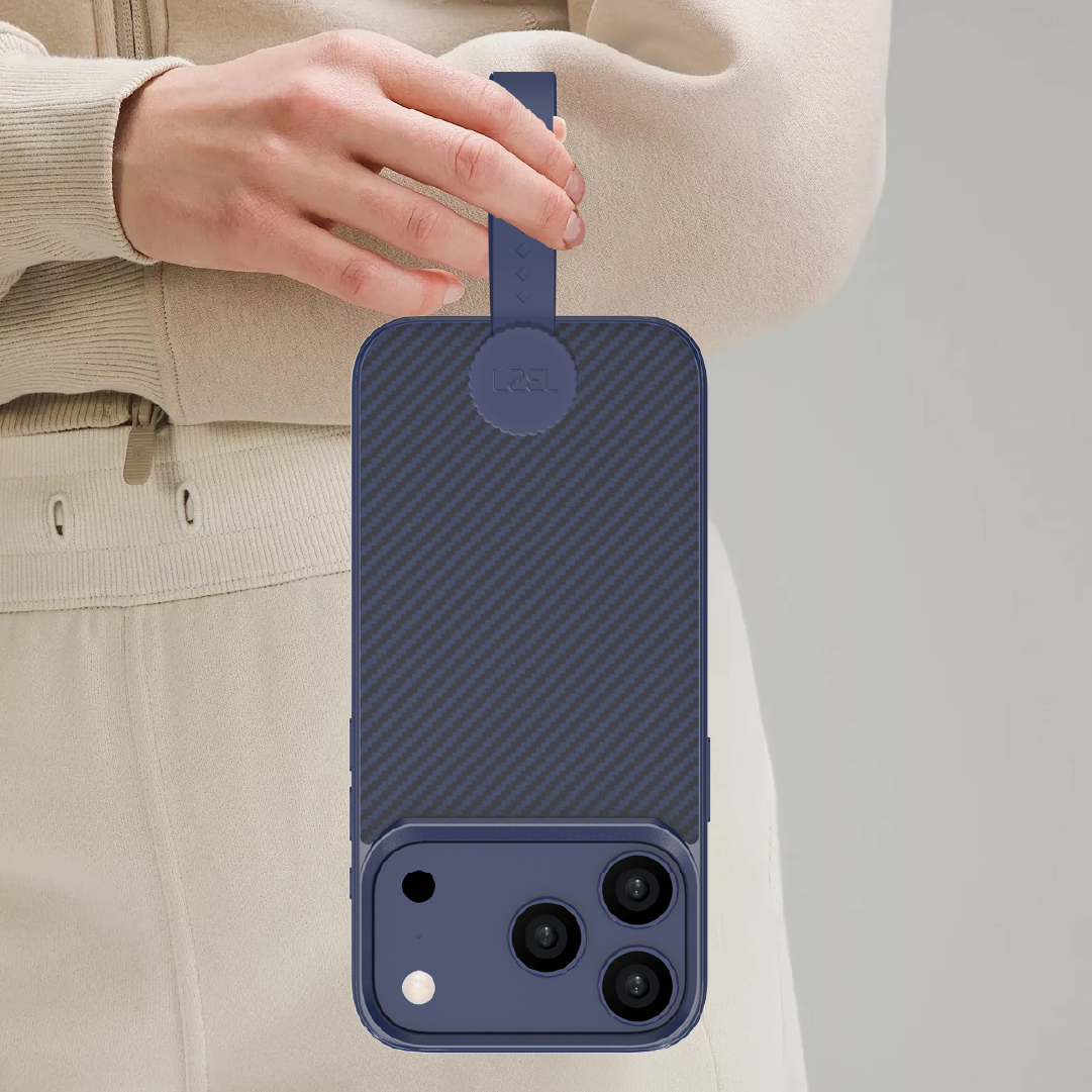LZEL Back Cover With Magsafe For IPhone 17 Pro Max - Blue