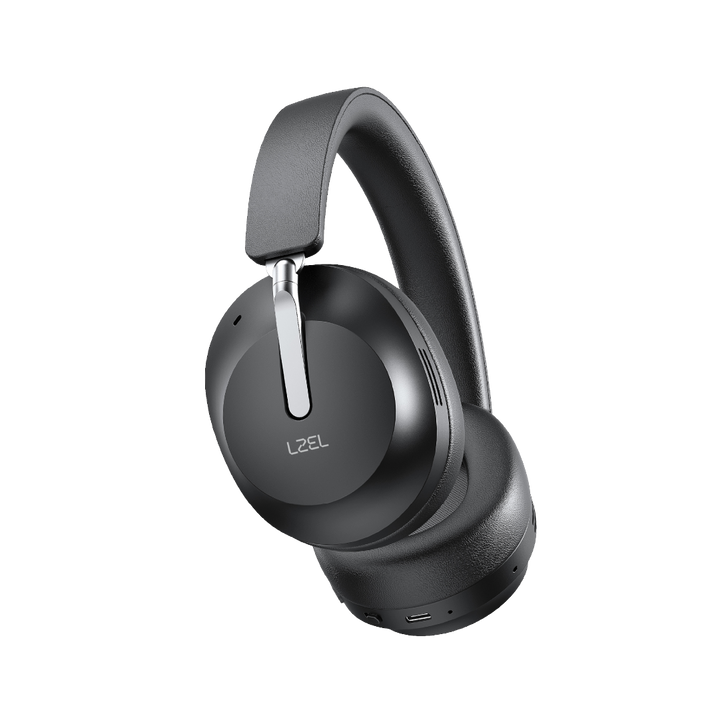 LZEL Sonicflow Series High-Fidelity Wireless Stereo Headphones - Black