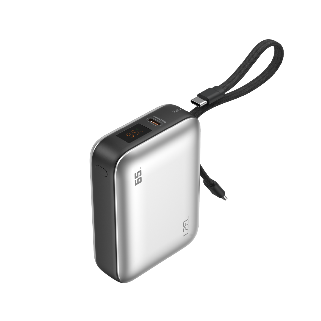LZEL Zenoflex Flow10 20000Mah Pd3.0 & Qc 3.0| 65W |Dual Usb-C Input/Output Power Bank
