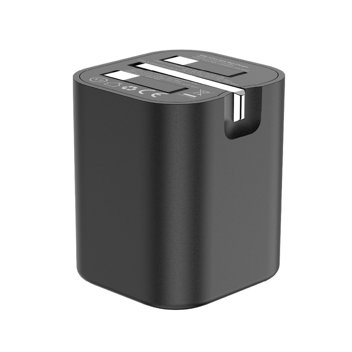 Asli  Global Maxcharge 65 Gan 3-Port Usb-A &amp; Dual Usb-C Fast Charger - Black