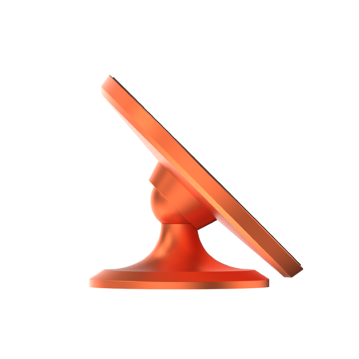 LZEL 360° Magnetic Suction Phone Holder Ultra-Strong Magnetic Grip - Compact &amp; Stable Design - Orange