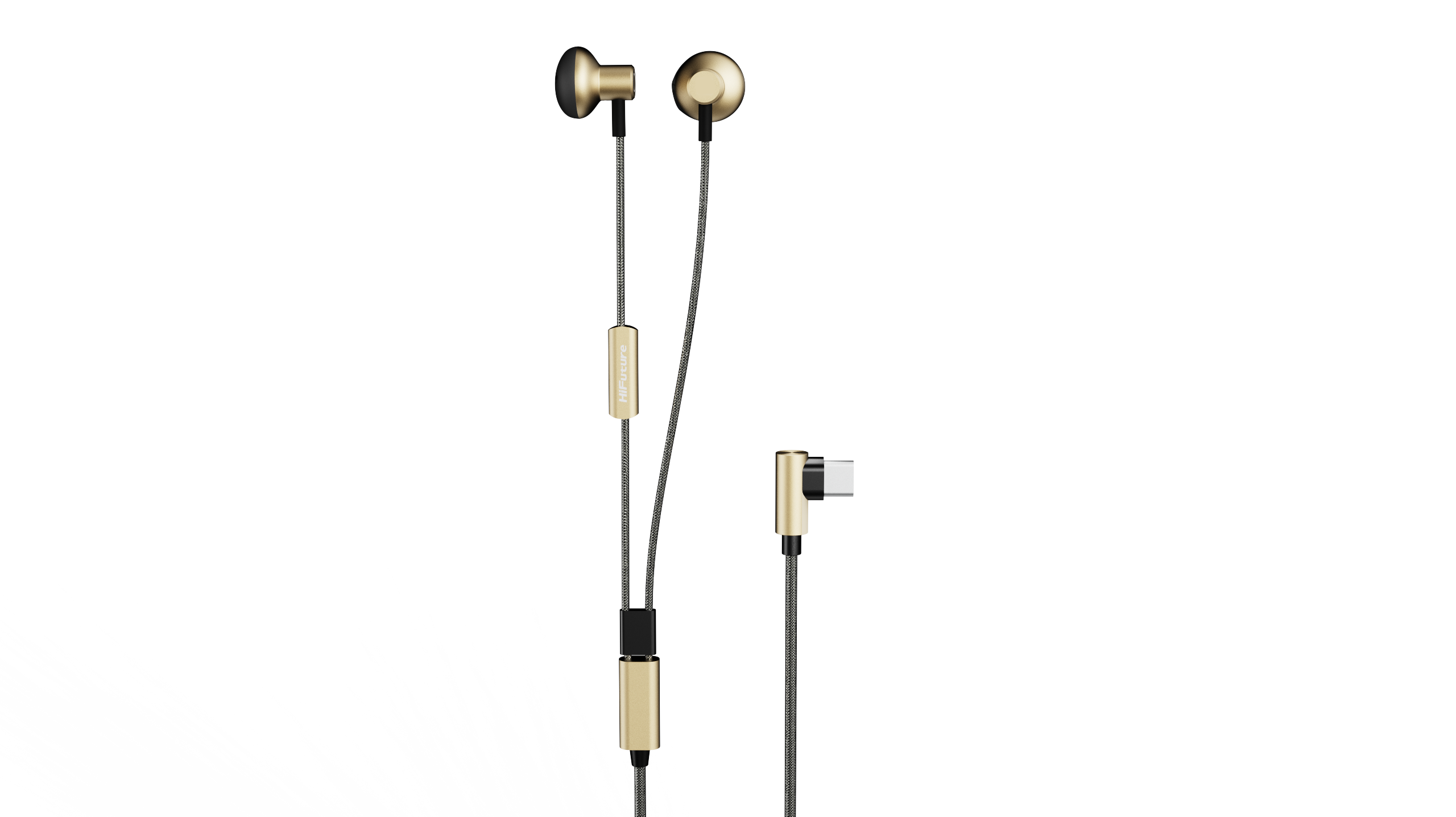 HiFuture Hi5, Wired Earphones -(Champagne)